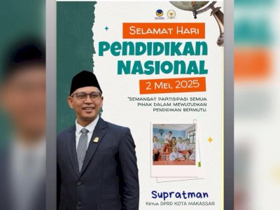 Peringatan Hardiknas 2025, Ketua DPRD Makassar: Pendidikan Adalah Kunci Kemajuan Bangsa