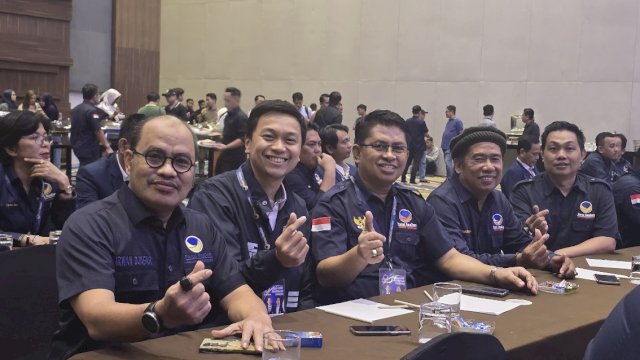 Legislator Nasdem Makassar mengikuti Bimtek DPW Nasdem Sulsel