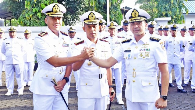 Letkol Laut Rifqi Muarief Resmi Jabat Komandan KRI Badau-841