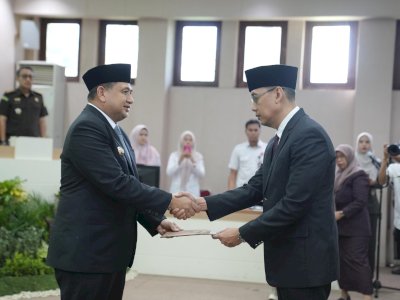 Munafri Arifuddin Lantik Andi Zulkifli Nanda Jadi Sekda Kota Makassar
