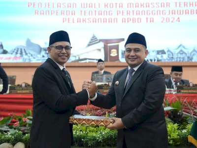 Wali Kota Munafri Paparkan Pertanggungjawaban APBD 2024 di Paripurna DPRD Makassar