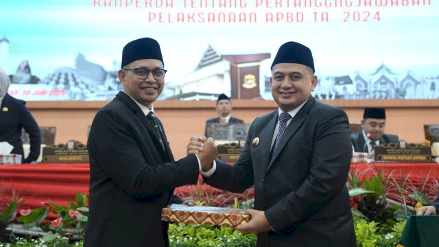 Wali Kota Munafri Paparkan Pertanggungjawaban APBD 2024 di Paripurna DPRD Makassar