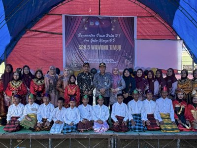 Pererat Sinergi Sekolah dan Orang Tua, SD Negeri 5 Wawonii Timur Sukseskan Penamatan dan Gelar Karya P5