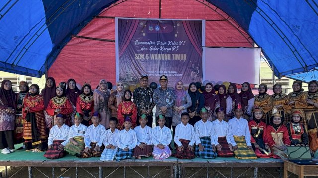 Pererat Sinergi Sekolah dan Orang Tua, SD Negeri 5 Wawonii Timur Sukseskan Penamatan dan Gelar Karya P5