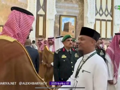 Gubernur Sulsel Bersama Menteri RI Hadiri Jamuan Putra Mahkota Kerajaan Arab Saudi di Istana Mina
