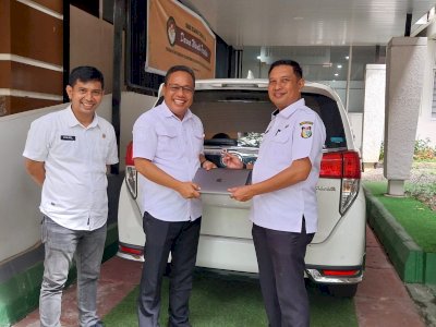 Plt Sekwan DPRD Makassar Benahi Kantor dan Terima Fasilitas Inventaris dari Pejabat Lama