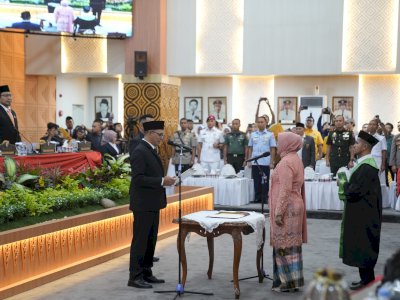 Lengkapi Formasi DPRD Makassar, Apiaty Amin Syam Resmi Menjabat Anggota PAW