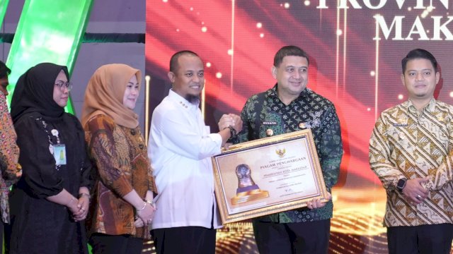 Pemkot Makassar Sabet Juara I Paritrana Award 2024