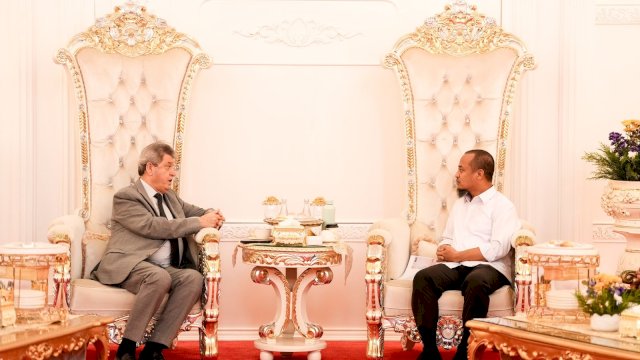 Gubernur Sulsel Terima Kunjungan Kedutaan Besar Palestina, Bahas Dukungan dan Solidaritas