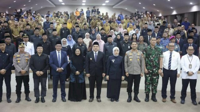 Pimpinan DPRD Makassar Hadiri Pelantikan Pejabat Administrator Pemkot