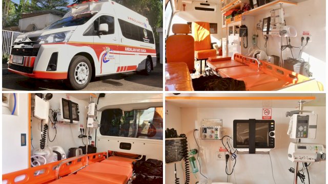 Sulsel Kini Punya MICU, Layanan RS Bergerak dengan Fasilitas Ruang Operasi