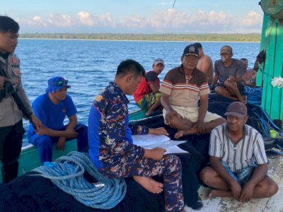 Tindak Lanjuti Laporan Warga, Polairud Selayar Gelar Patroli dan Lidik Dugaan Bom Ikan di Perairan Bontolebang