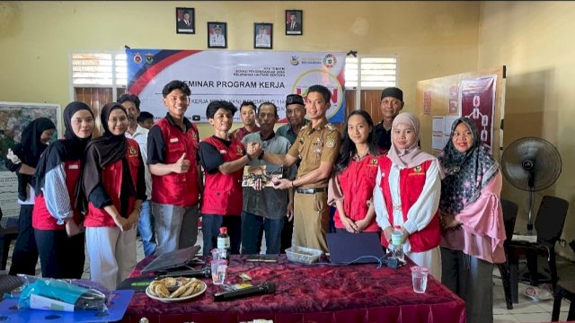 Mahasiswa KKN Unhas Kenalkan Alat Deteksi Kebakaran ke Warga Lautang Benteng