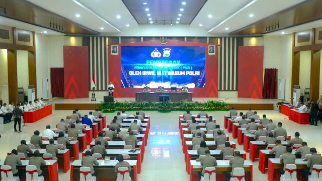 Hadiri Taklimat Akhir, Kapolres Selayar Siap Tindak Lanjuti Hasil Audit Kinerja II Itwasum Polri