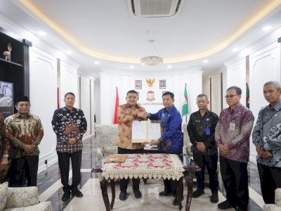 Komitmen Penguatan P4GM, Pemkot Makassar dan BNN Sulsel Sepakati Pembentukan BNNK