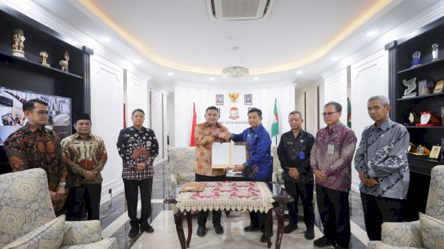Komitmen Penguatan P4GM, Pemkot Makassar dan BNN Sulsel Sepakati Pembentukan BNNK