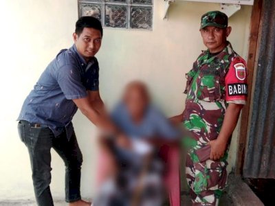 Eks Kopassus Hidup Digubuk, Tim Andalan Peduli Memberikan Bantuan