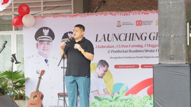 Munafri Dorong Kampung Zero Waste, RT/RW Wajib Punya Urban Farming dan Bank Sampah