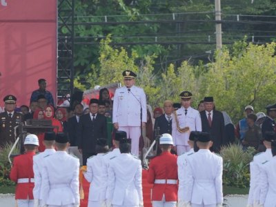 Jadi Inspektur Upacara HUT ke-80 RI di Karebosi, Munafri Sampaikan Pesan Makna Kemerdekaan