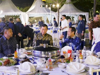Gala Dinner Sambut Rakernas NasDem, Wali Kota-Wawali Makassar Jamu Ribuan Kader se-Indonesia