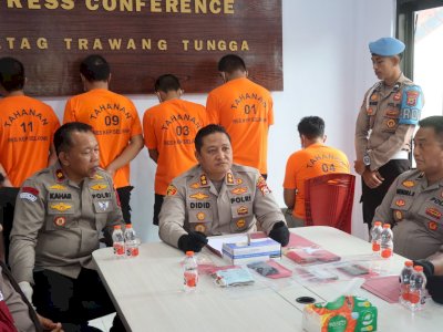 Satresnarkoba Polres Selayar Ungkap 5 Kasus Narkoba dalam Tiga Bulan, 5 Tersangka Diamankan