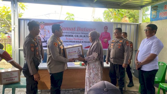 Di Hadapan Personel Polsek Benteng, Kapolres Selayar: Jaga Soliditas, Dukung Ketahanan Pangan, dan Tingkatkan Kepercayaan Publik