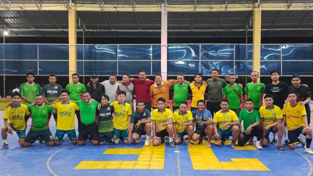 Olahraga Bersama Jadi Cermin Kekompakan TNI-Polri di Bumi Tanadoang