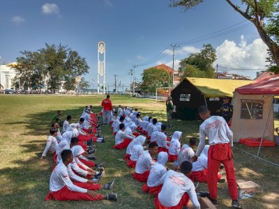 Latihan Baru Lima Hari, Paskibraka Selayar Sudah Tunjukkan Hasil Positif