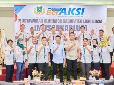 Pimpin KONI Tanah Bumbu, Adi Haidir Targetkan Hasil Maksimal di Porprov 2025