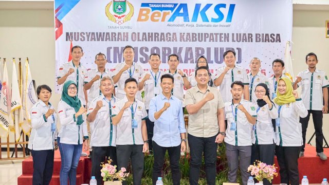 Pimpin KONI Tanah Bumbu, Adi Haidir Targetkan Hasil Maksimal di Porprov 2025