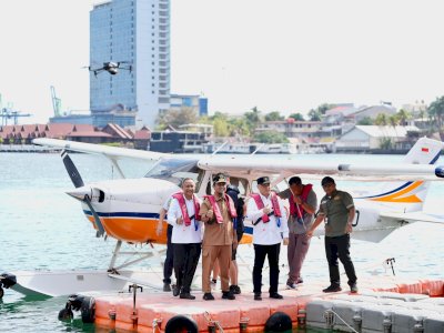 Wali Kota Makassar Apresiasi Pesawat Amfibi Pemprov Sulsel: Percepat Mobilitas Warga Pulau