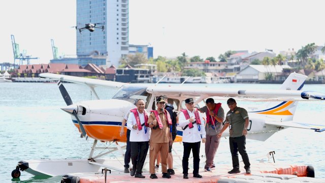 Wali Kota Makassar Apresiasi Pesawat Amfibi Pemprov Sulsel: Percepat Mobilitas Warga Pulau