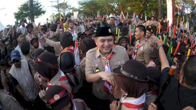 Wali Kota Makassar: Pramuka Harus Hadir Bawa Rasa Aman di Sekolah