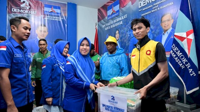 Solid dan Peduli Rakyat, Demokrat Makassar Peringati HUT ke-24 dengan Aksi Nyata