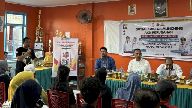 Lurah Maccini Parang Luncurkan Dua Program Inovatif, Siap Jadi Teladan Pelayanan Publik