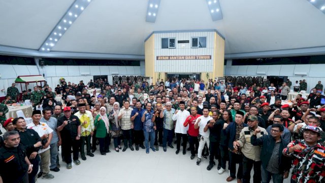 Deklarasi Damai Bersama Unsur Forkopimda, PTN/PTS Hingga Tokoh Masyarakat, Gubernur Andi Sudirman Ajak Masyarakat Jaga Sulsel Tetap Kondusif