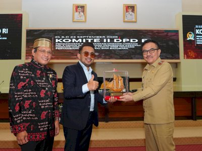 Sekda Sulsel Sambut Kunjungan DPD RI Bahas Implementasi UU Pertambangan Mineral dan Batubara