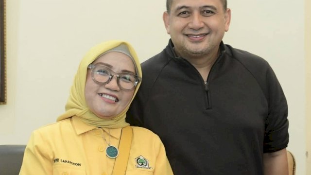 Golkar Makassar Rombak Struktur, Warni Saharuddin Kembali Dipercaya Jadi Pincam Ujung Pandang