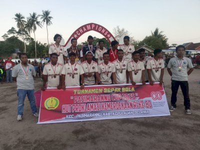 Kapolres Selayar Apresiasi  Turnamen Sepakbola Pasimarannu Cup 2025 Berakhir Lancar