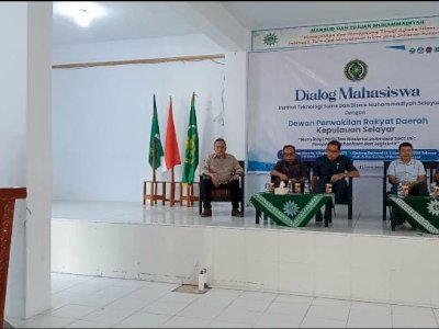 Mahasiswa Menggugat! Orasi Lukman Hakim di Depan Ketua DPRD Selayar Soroti 23,8 Juta Warga Miskin