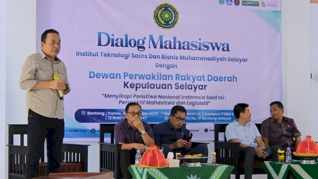Legislator Selayar Ajak Mahasiswa Jadi Mitra Strategis DPRD Kepulauan Selayar
