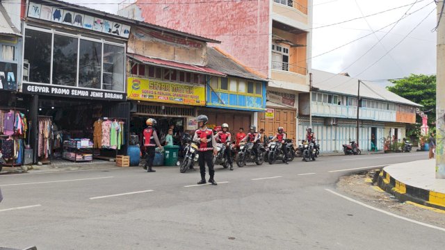 Jaga Ketertiban Kota, Polisi Selayar Himbau Warga Tertib Parkir