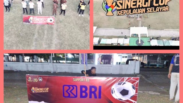 BRI dan Polres Selayar Gelar Turnamen Sepak Bola Antar Instansi, Sinergi Cup 2025