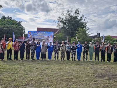 TNI AL Hadir di Tengah Rakyat, Apel Pasukan di Selayar Berlangsung Khidmat dan Meriah