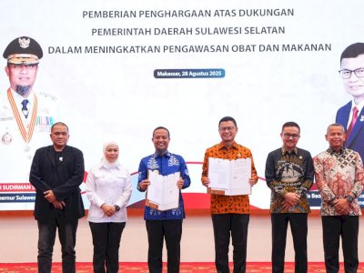 Gubernur Sulsel-BPOM Teken MoU Hibah Lahan dan Pendirian Politeknik Rp1,7 Triliun