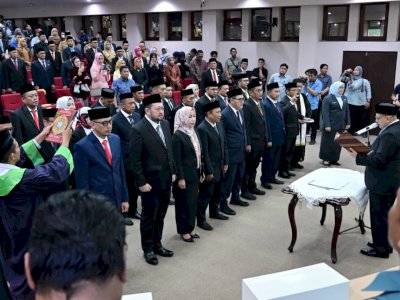 Direksi dan Dewas BUMD Kota Makassar Resmi Dilantik, Tugas Baru Dimulai