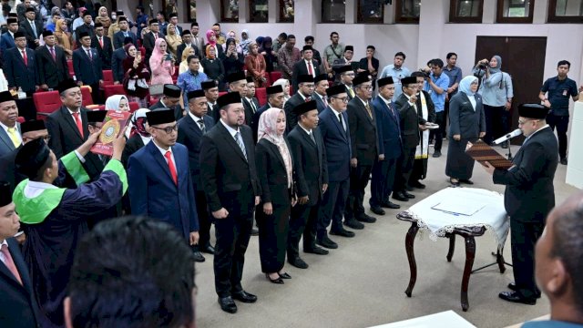 Direksi dan Dewas BUMD Kota Makassar Resmi Dilantik, Tugas Baru Dimulai