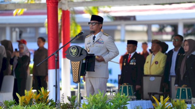 Gubernur Andi Sudirman Pimpin Pelaksanaan Upacara Sumpah Pemuda ke-97