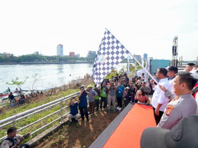 Gubernur Sulsel Andi Sudirman Resmi Buka Katinting Race 2025