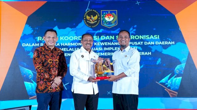 Gubernur Sulsel Hadiri Rakor Sinkronisasi Pusat dan Daerah dari Kemenko Polkam